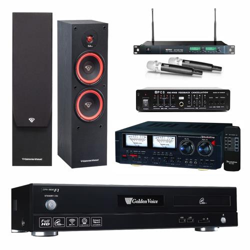 金嗓 CPX-900 F1 點歌機4TB+Audioking HD-1000+MIPRO ACT-869+SL-28+FBC-9900