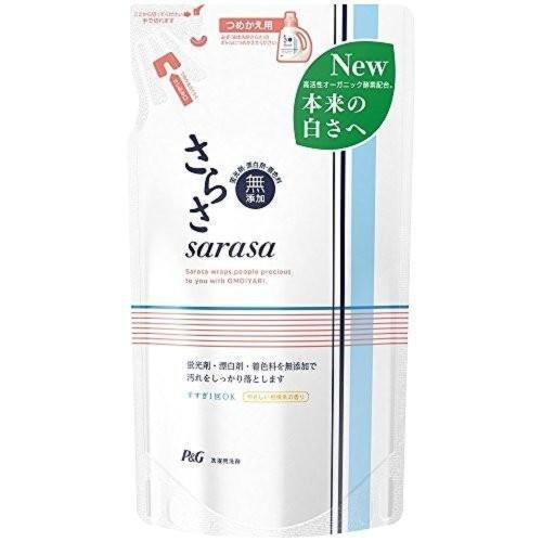 日本進口 P&G  SARASA 無添加洗衣精補充包-750g