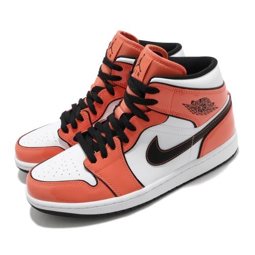 Nike 休閒鞋 Air Jordan 1代 SE 男鞋 Turf Orange 小灌碎 皮革 白 橘 8孔 DD6834802 [ACS 跨運動]