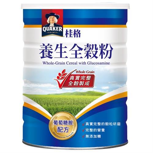 【QUAKER 桂格】葡萄糖胺配方養生全穀粉(600g/罐)