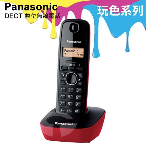 Panasonic 松下國際牌DECT數位無線電話 KX-TG1611 (發財紅)