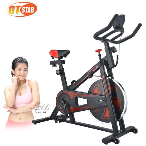 GTSTAR 爆汗級運動飛輪健身車-黑