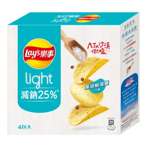 樂事家庭號黑胡椒湖鹽口味洋芋片260g/盒