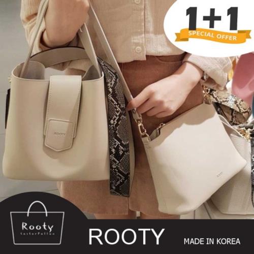 韓國Rooty雪德時尚皮革手提側背雙用子母包 NO.R449