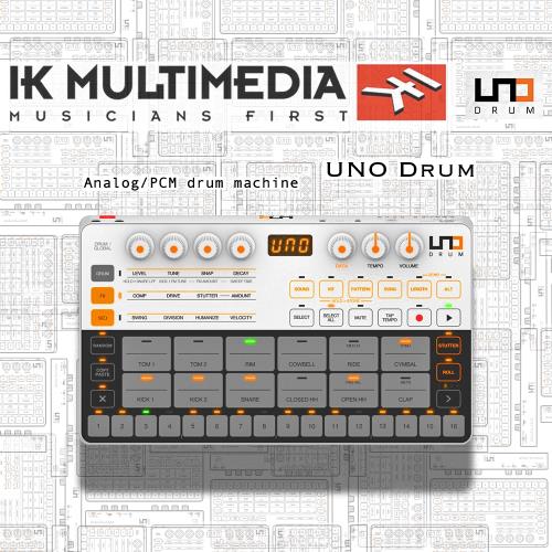 IK Multimedia 】UNO Drum analog/PCM Drum Machine -公司貨保固|樂器