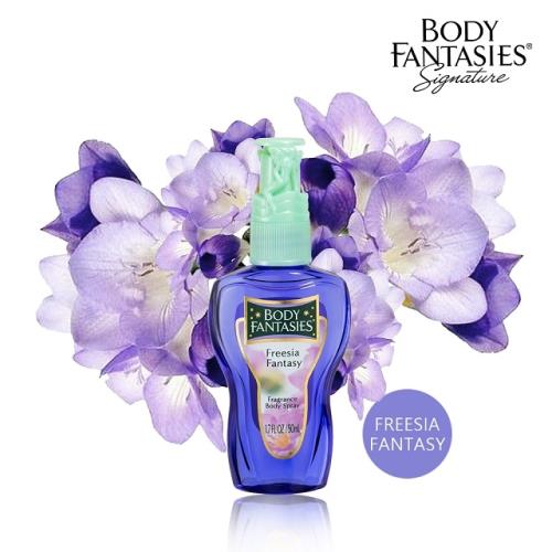 BODY FANTASIES身體幻想日本限定版香水噴霧幸福小蒼蘭50ML|BODY