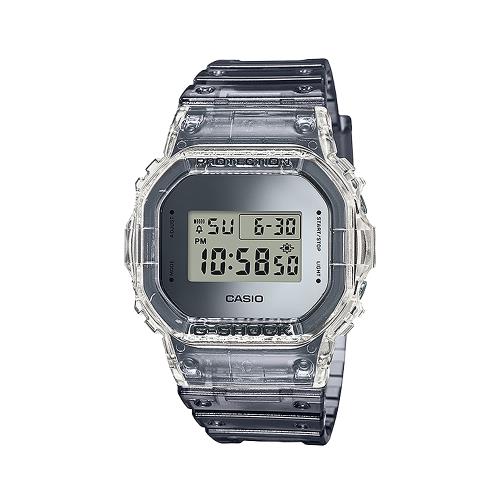 CASIO卡西歐G-SHOCK 透明冰塊腕錶(DW-5600SK-1)