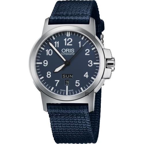 ORIS豪利時BC3Advanced日曆星期機械手錶-藍/42mm0173576414165-0752226