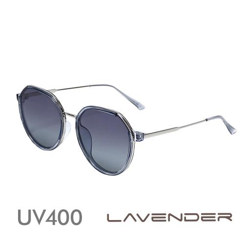 Lavender 偏光片太陽眼鏡 韓版不規則-透灰J2031 C314