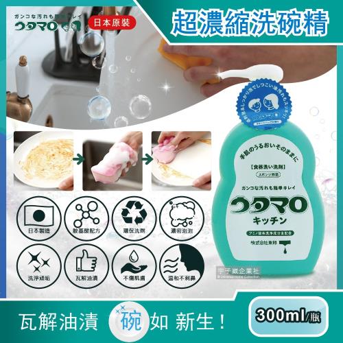 日本Utamaro東邦歌磨 魔法廚房食器清潔劑超濃縮洗碗精 300ml/瓶
