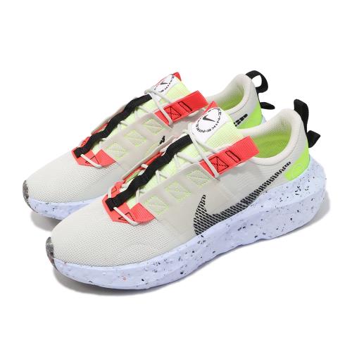 Nike 休閒鞋 Crater Impact 運動 男鞋 再生材質 環保 球鞋 白 淺卡其 DB2477010 [ACS 跨運動]