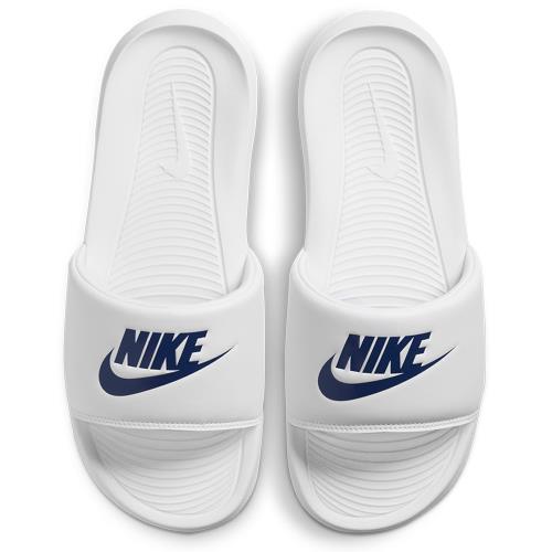 Nike Victori One Slide 男鞋 女鞋 拖鞋 休閒 新款 海綿 柔軟 白藍【運動世界】CN9675-102