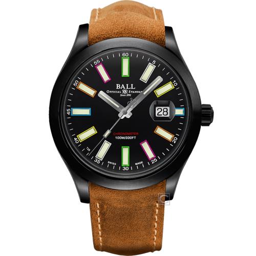 BALL Watch 波爾錶 Engineer II Rainbow 限量款機械錶(NM2028C-L28CJ-BK)-43mm
