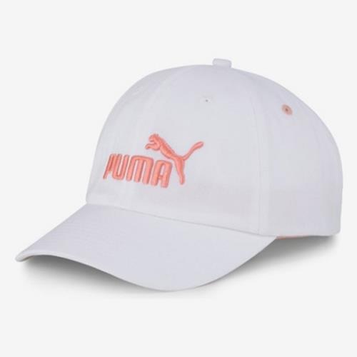【現貨】PUMA 基本系列 老帽 棒球帽 帽子 白 粉【運動世界】02241640