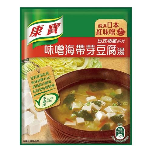 康寶濃湯味噌海帶芽豆腐湯34.7Gx2【愛買】