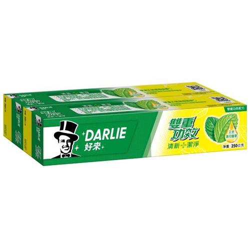 DARLIE好來雙重功效含氟牙膏200g X2支【愛買】