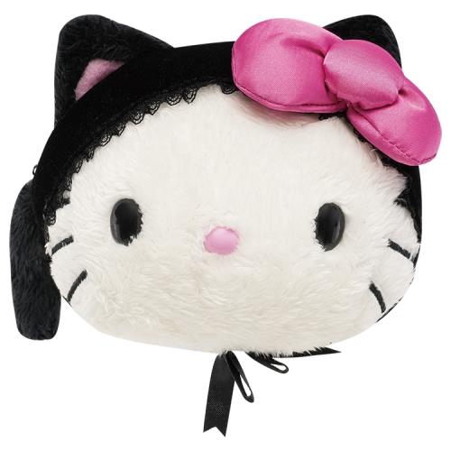 Hello Kitty凱蒂貓日本進口臉型化妝包收納包零錢包 326169【卡通小物】