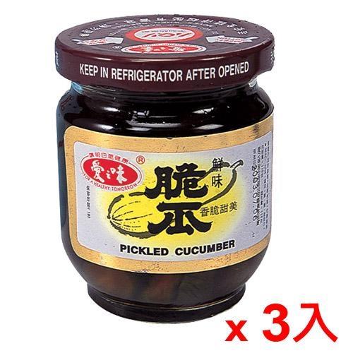 愛之味鮮味脆瓜180Gx3【愛買】