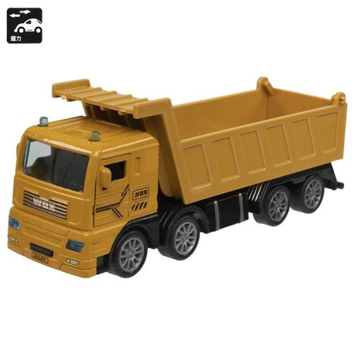 合金車玩具工程車玩具大卡車砂石車迴力車汽車模型玩具車 801445【卡通小物】