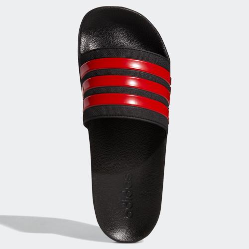 Adidas ADILETTE SHOWER 男鞋 女鞋 拖鞋 防水 海灘 黑 紅【運動世界】EG1884