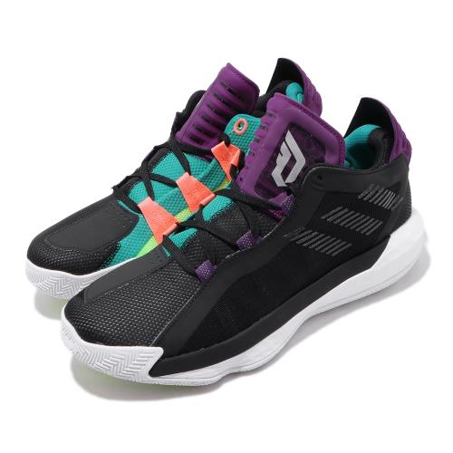 adidas 籃球鞋 Dame 6 GCA 運動 男鞋 Damian Lillard 鴛鴦 雙色 黑 紫 EF9872 [ACS 跨運動]