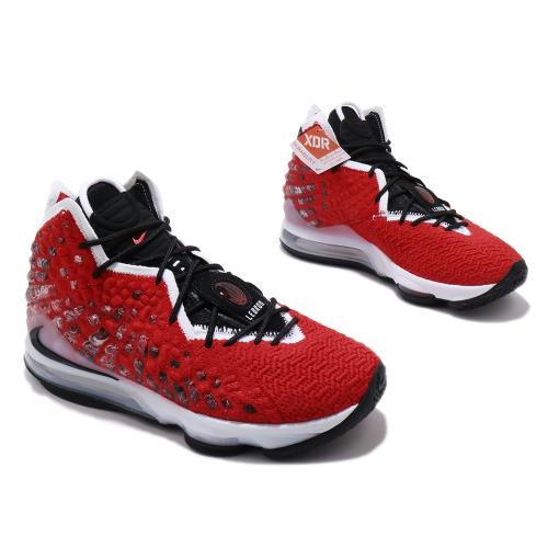 Nike 籃球鞋 Lebron XVII EP 高筒 男鞋 UPTEMPO 詹皇17代 氣墊 明星鞋 紅 彩 BQ3178601 [ACS 跨運動]