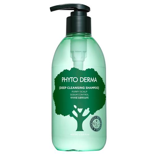 即期品Phyto Derma 朵蔓 頭皮淨化洗髮精 (控油款)400ml