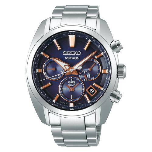 SEIKO 精工Astron GPS 5X53雙時區不鏽鋼錶款(SSH049J1)42.7mm