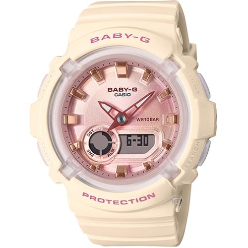 CASIO BABY-G 繽紛色彩多層次運動錶(BGA-280-4A2)