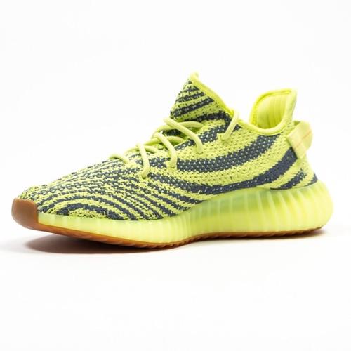 ADIDAS Yeezy Boost 350 V2 螢光黃黃斑馬B37572|慢跑運動鞋|Her森森購物網