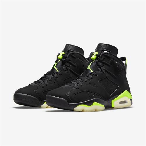 Nike 籃球鞋 Air Jordan 6代 Retro 男鞋 Electric Green AJ6 喬丹 黑綠 CT8529003