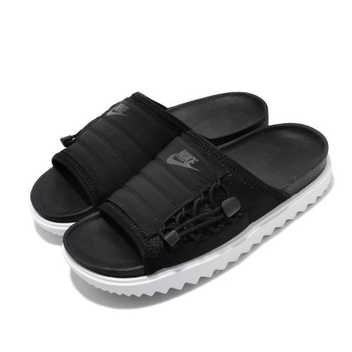 Nike 涼拖鞋 Asuna Slide 套腳 女鞋 夏日 輕便 舒適 簡約 穿搭 黑 白 CI8799003 [ACS 跨運動]