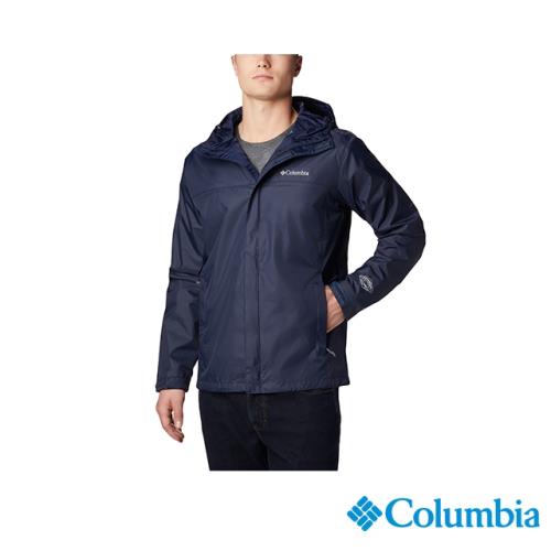Columbia 哥倫比亞 男款- Omni-Tech 防水外套-深藍 URE24330NY