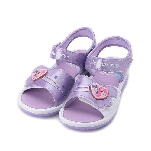 新彩虹小馬 愛心電燈涼鞋 紫 MP3801 中大童鞋 鞋全家福