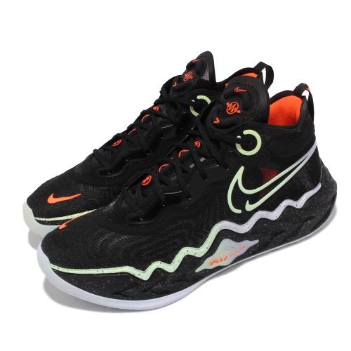 Nike 籃球鞋 Air Zoom G T  Run 男鞋 氣墊 避震 React 泡棉 XDR外底 黑 紅 DA7920-001 [ACS 跨運動]