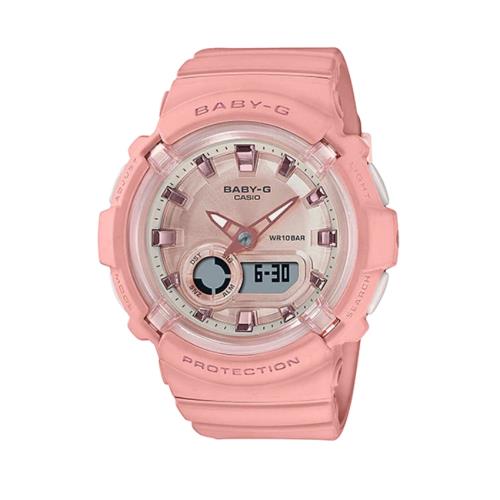 CASIO BABY-G 街頭時尚 多層次運動雙顯腕錶 BGA-280-4A