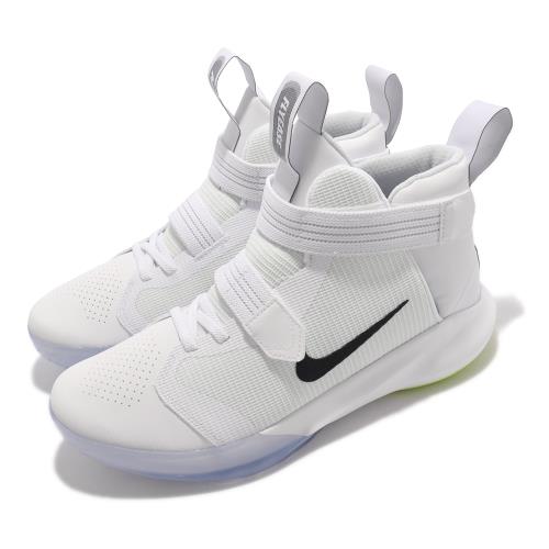 Nike 籃球鞋 Precision III Flyease  男鞋 高筒 避震 包覆 魔鬼氈 4E楦 白 黑 BV7741-100
