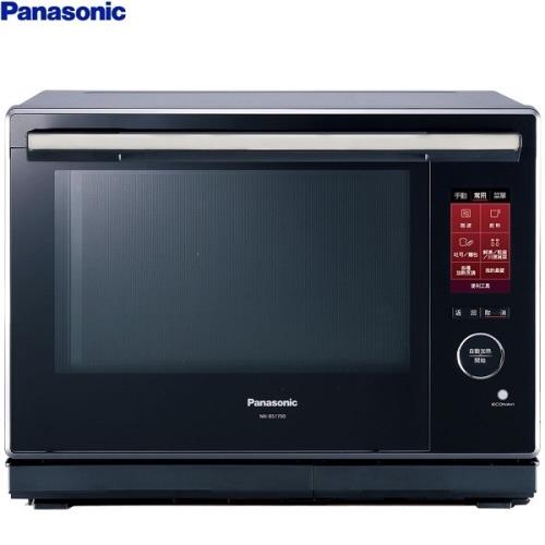 贈 ECONAVI-8 7-11商品卡(面額1000元) Panasonic 國際牌 30L平台式變頻蒸烘烤微電腦微波爐 NN-BS1700 -