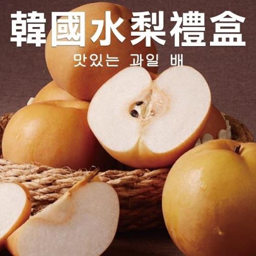 果物樂園-韓國水梨禮盒(10顆_每顆約400g)