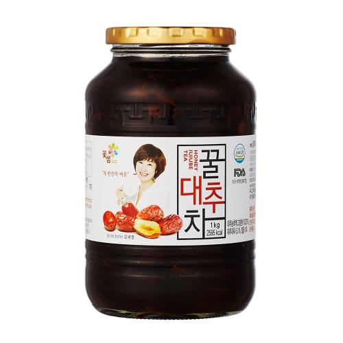 【韓味不二】花泉蜂蜜紅棗茶1kg-韓國進口