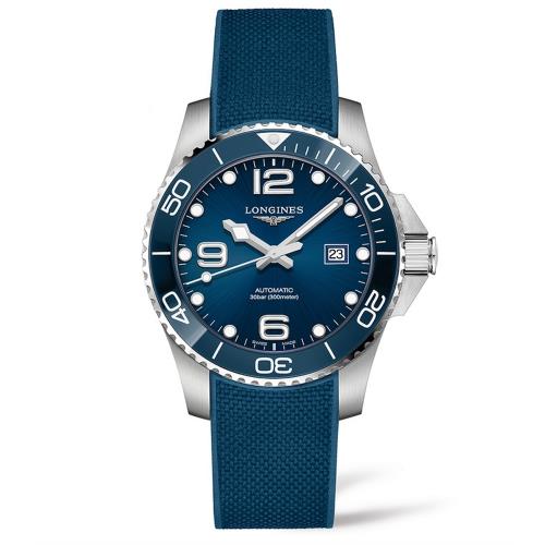 LONGINES 浪琴 康卡斯潛水系列陶瓷框機械腕錶 L37824969 / 43mm