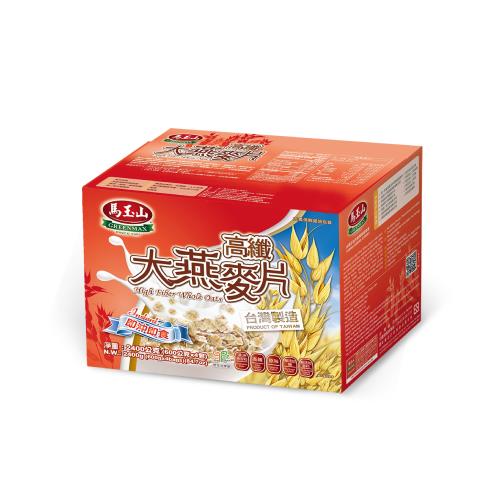 馬玉山  高纖大燕麥片600g×4pcs(盒)