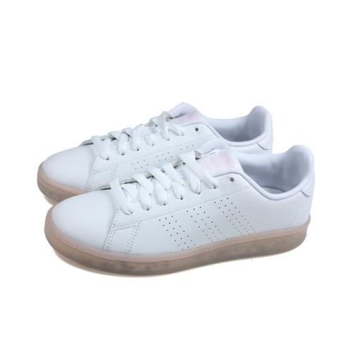 adidas ADVANTAGE 網球鞋 運動鞋 白/粉紅 女鞋 FY6032 no907