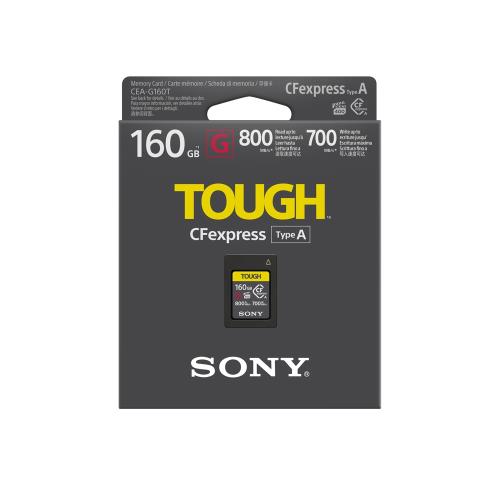 【SONY 索尼】CEA-G160T 160G/GB 800MB/S CFexpress Type A TOUGH 高速記憶卡(公司貨)