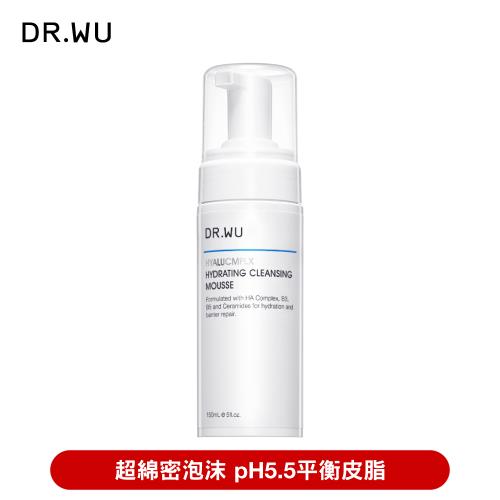 DR.WU 玻尿酸保濕潔顏慕斯150ML