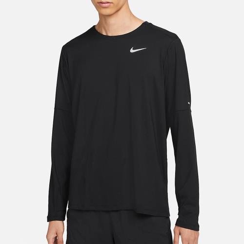 Nike Dri-FIT Element 男裝 長袖 慢跑 排汗 拇指孔 反光細節 黑【運動世界】DD4755-010