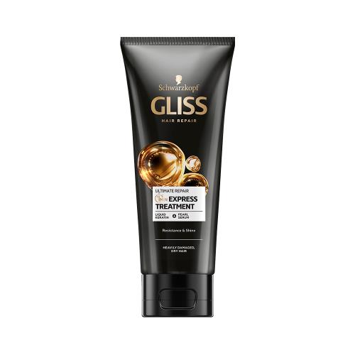 【Schwarzkopf 施華蔻】Gliss黑珍珠極致賦活修護1分鐘髮膜 200ml