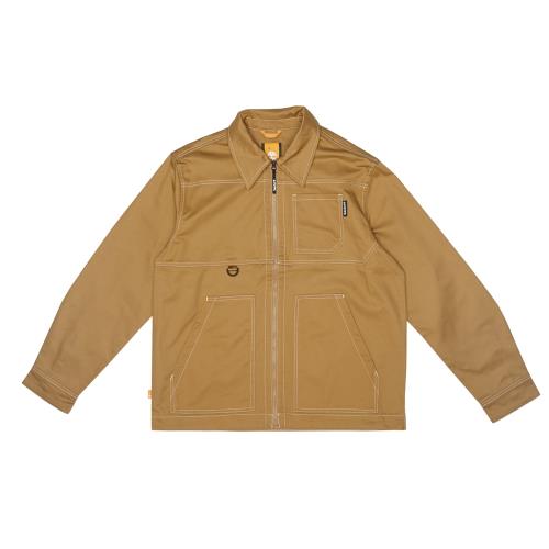 Timberland 男款小麥黃品牌標誌工裝夾克外套A2ADDP47