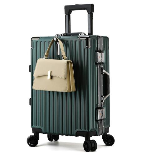 環球嚴選-鋁框拉桿箱22吋男行李箱24吋登機箱20吋學生箱女旅行箱子