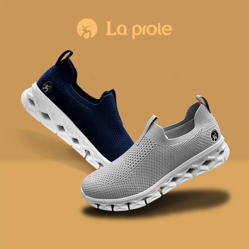 【La proie 萊博瑞】男式休閒健走鞋（無鞋帶款）FAB071031